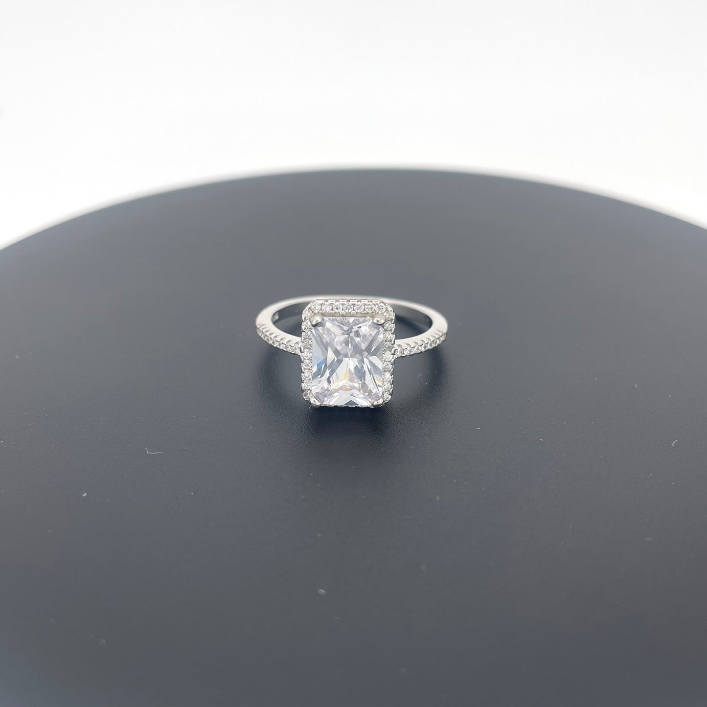 Silver Ring Size 8 by Gemsilver