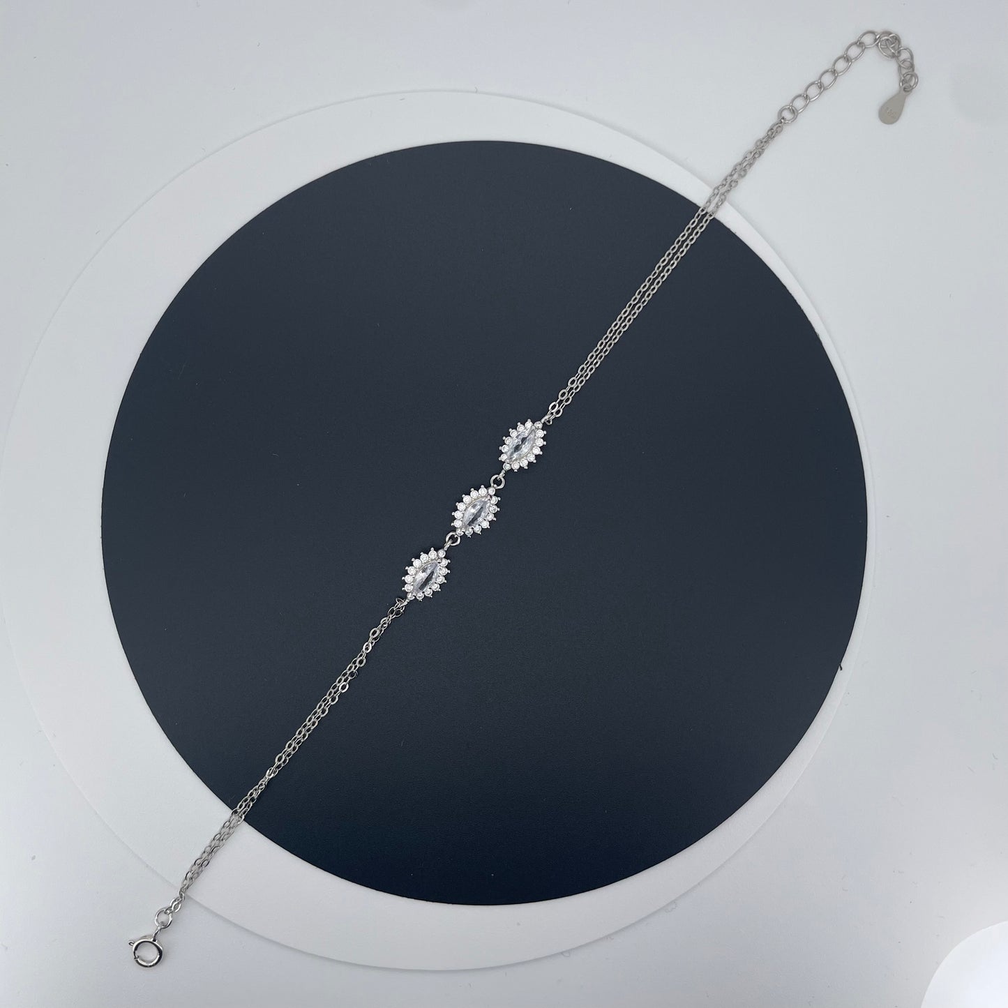 Silver CZ Bracelet – Classic Shine | Gemsilver