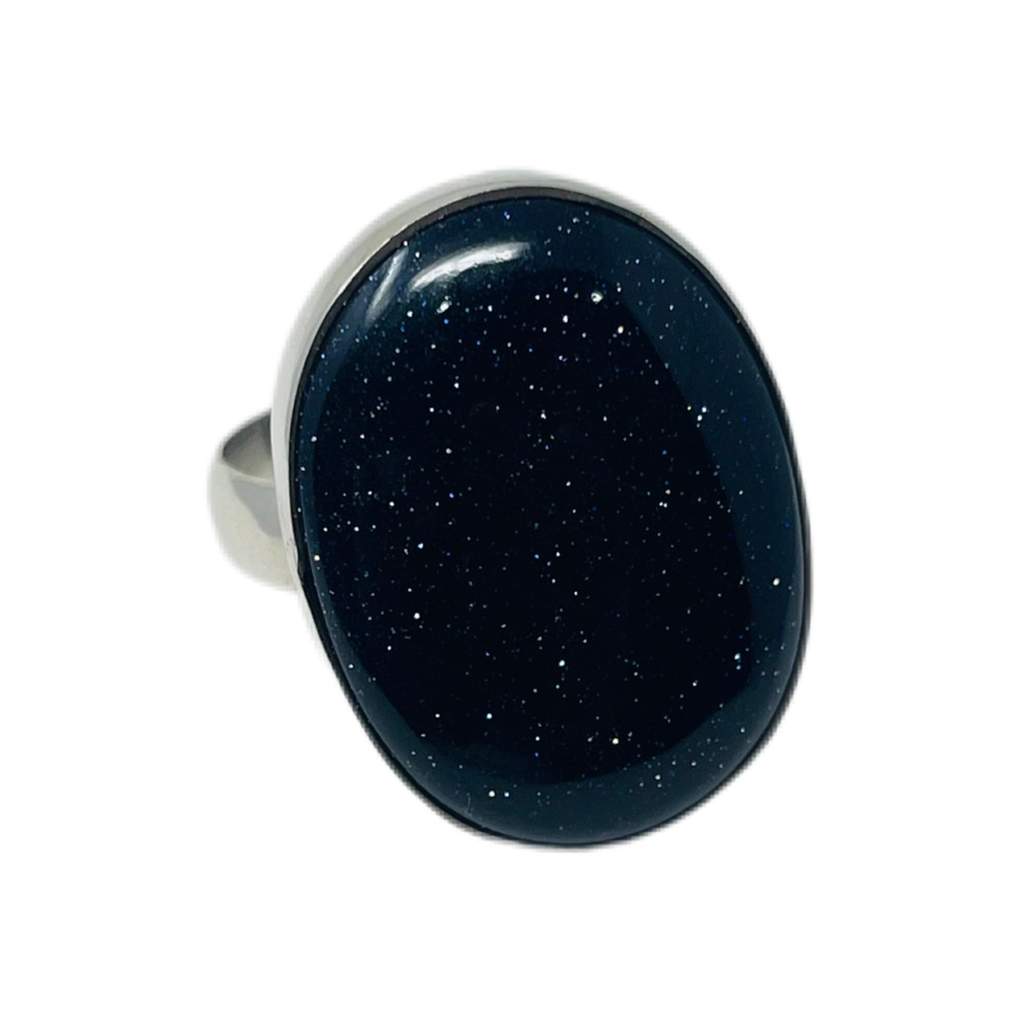 Goldstone Sterling Silver Ring