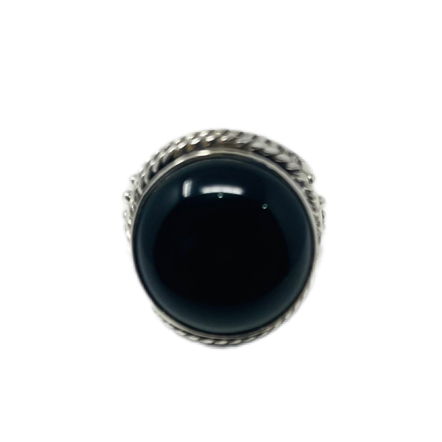 Black Onyx Sterling Silver Ring