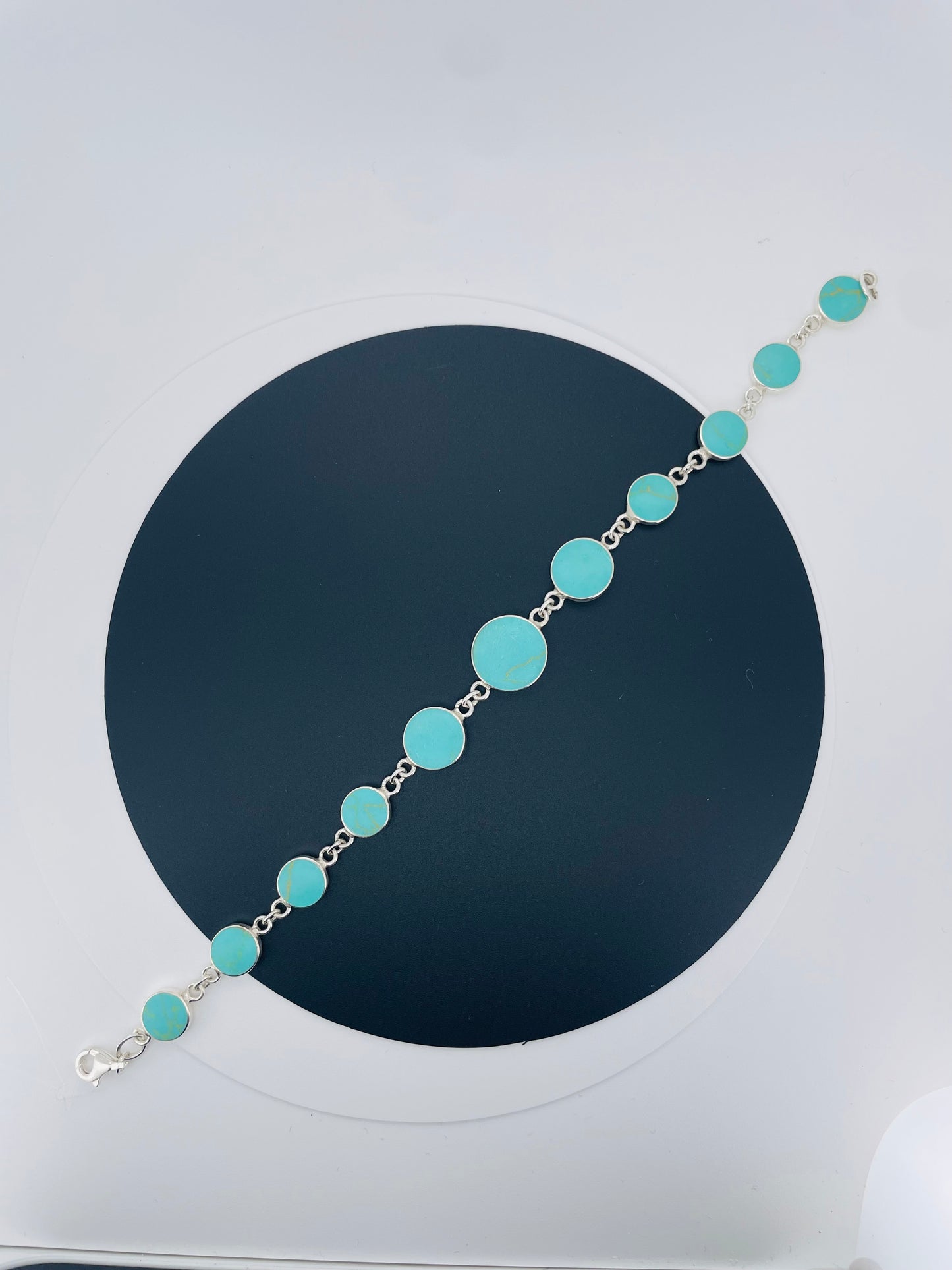 Silver Turquoise Bracelet – Healing & Protection | Gemsilver