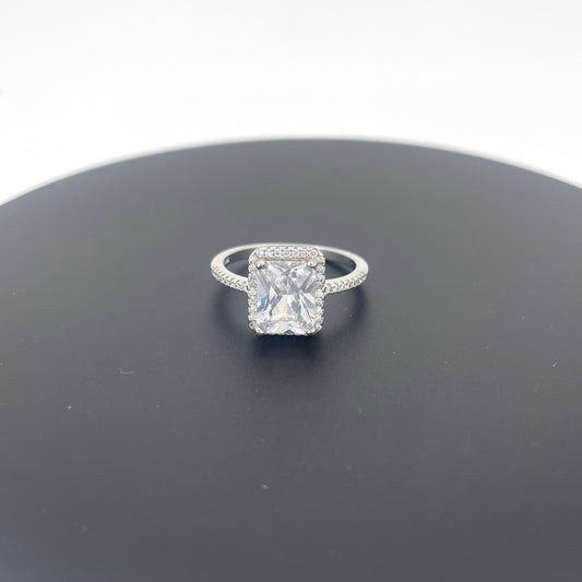 Silver Ring Size 8 by Gemsilver