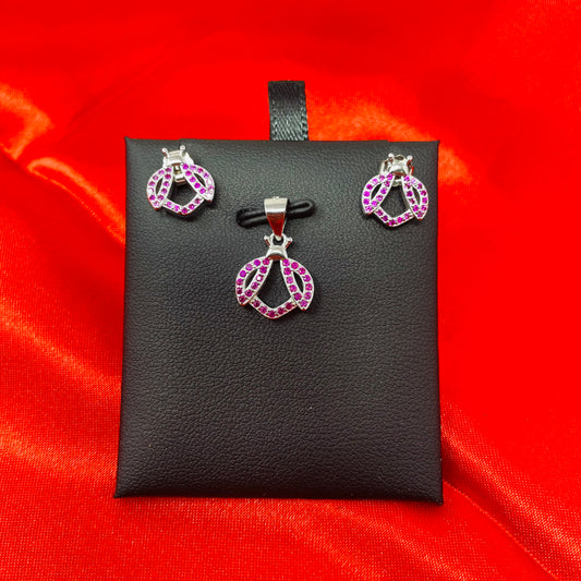 Silver Necklace Set by Gemsilver