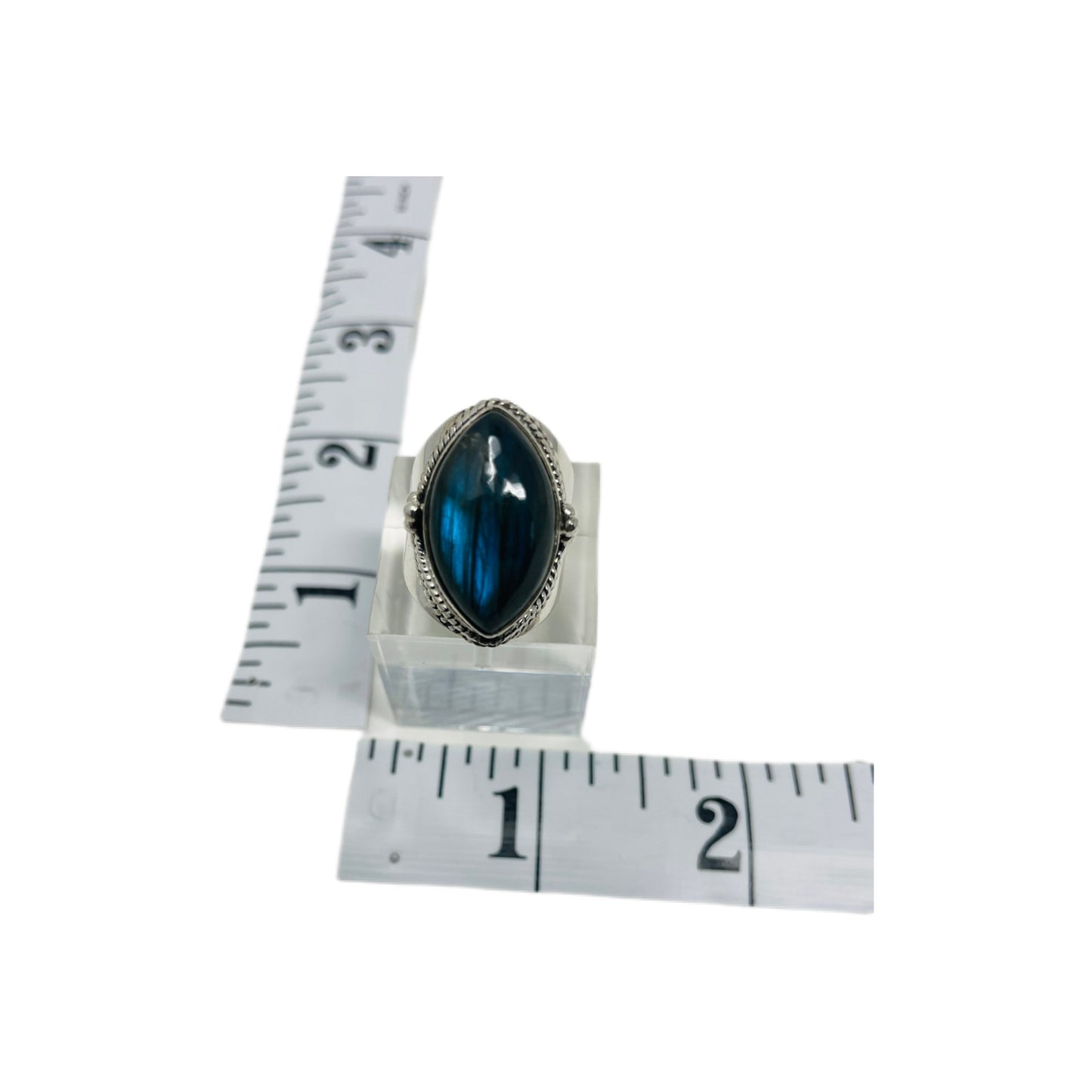 Labradorite Sterling Silver Ring