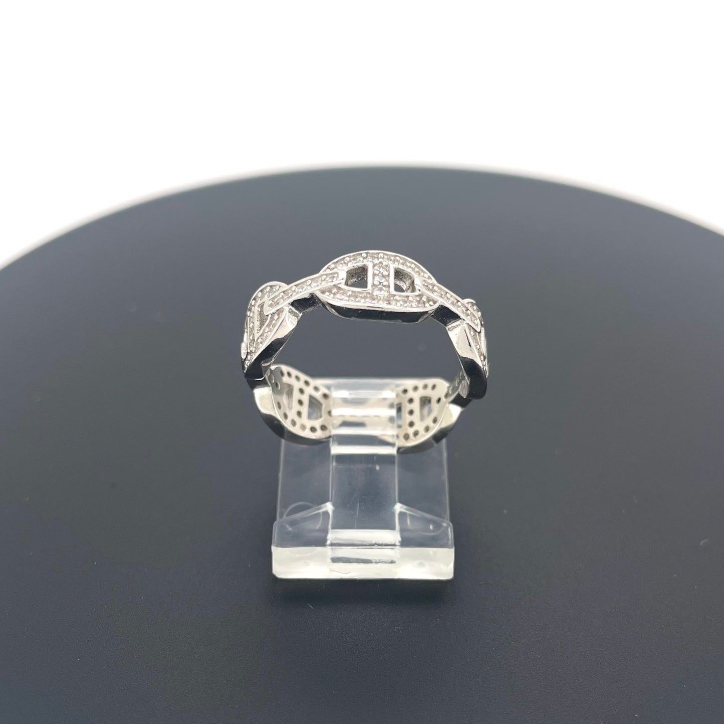 Silver Ring Size 8 by Gemsilver