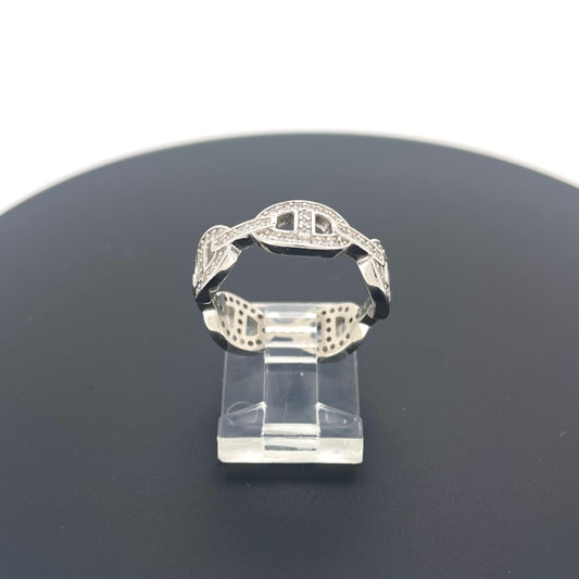 Silver Ring Size 8 by Gemsilver