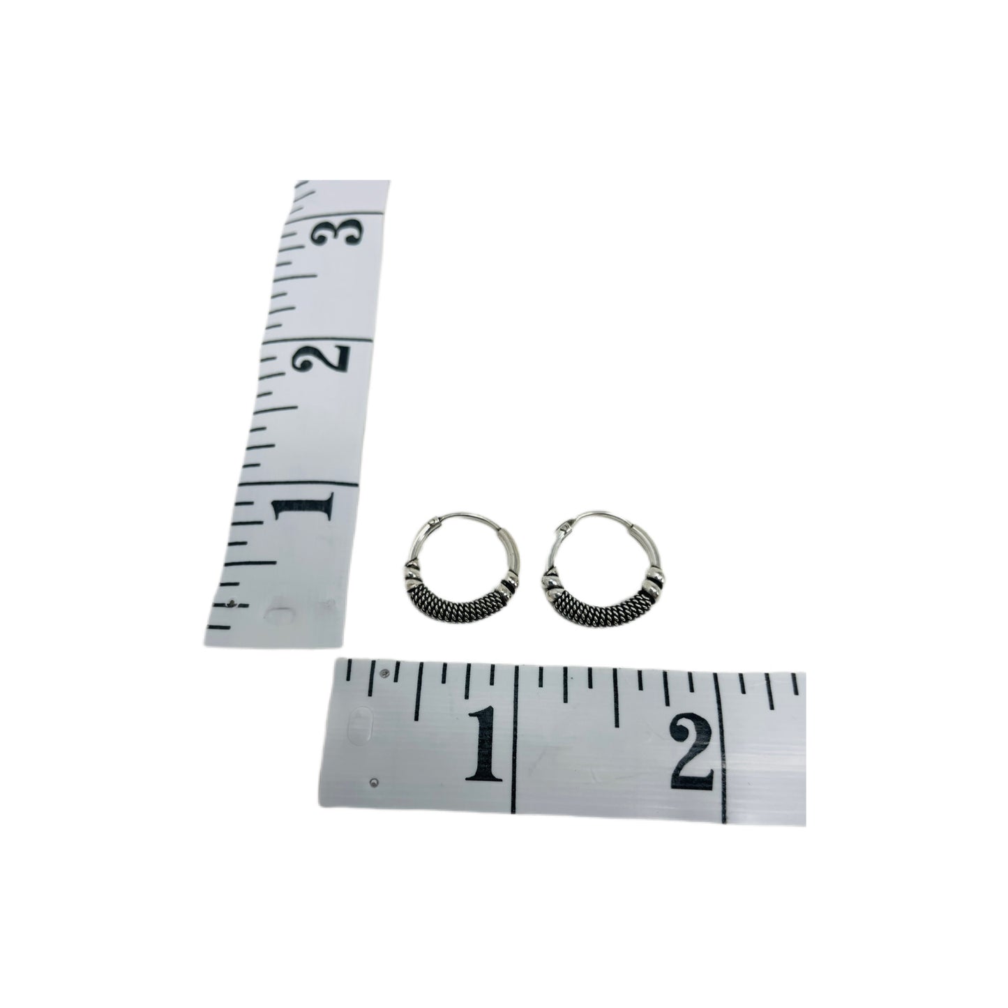 Sterling Silver Hoop Earrings