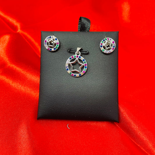 Silver Necklace Set by Gemsilver
