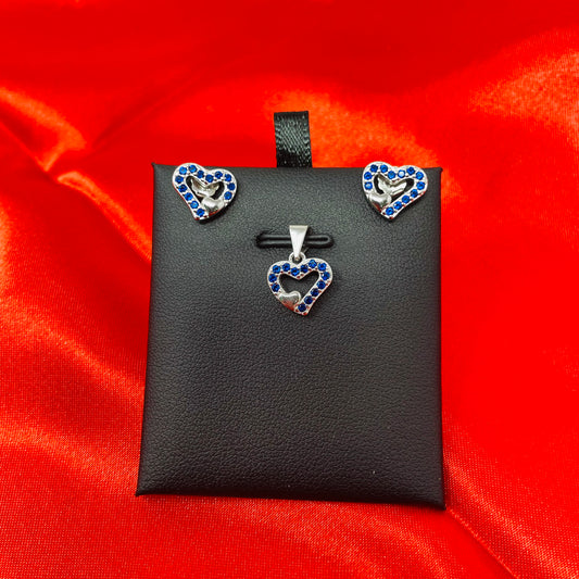 Silver Necklace Set by Gemsilver