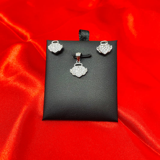 Silver Necklace Set by Gemsilver
