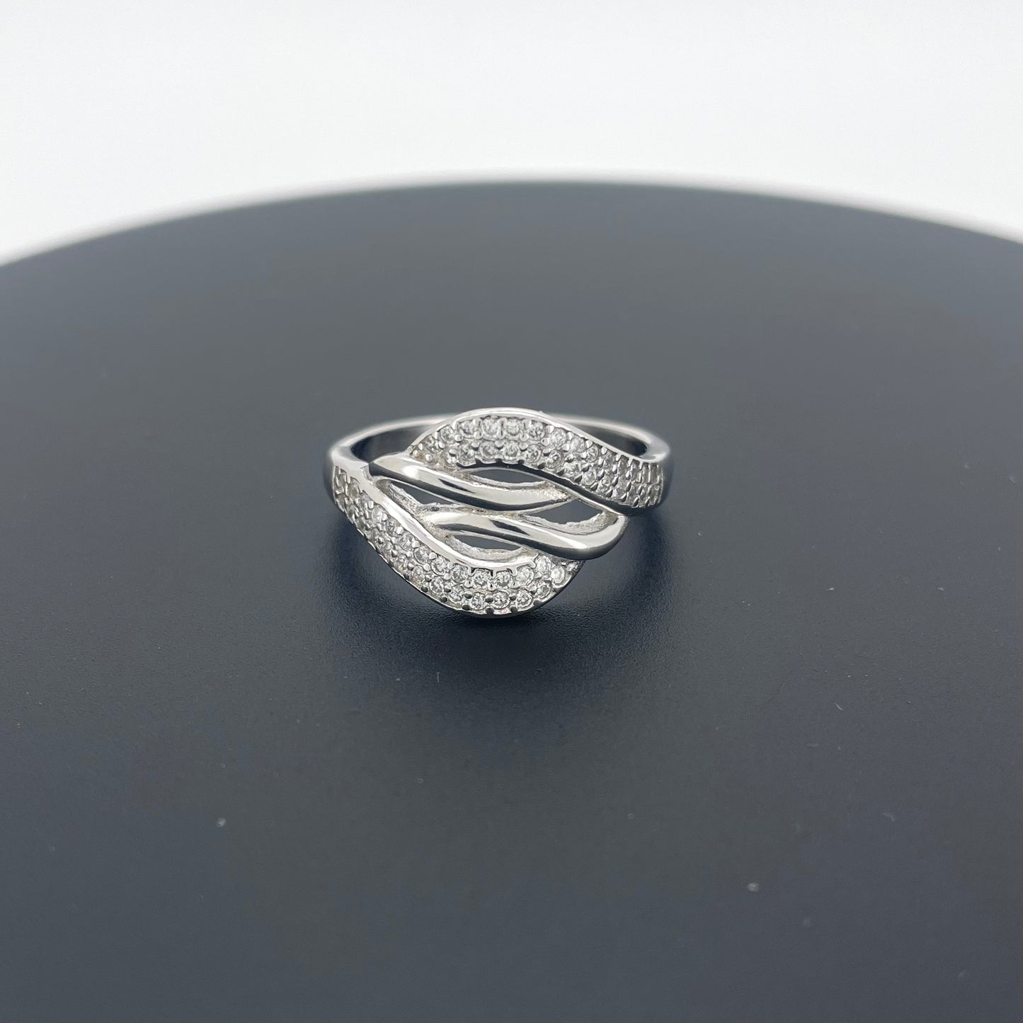Silver Ring Size 8 by Gemsilver