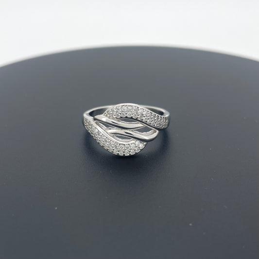 Silver Ring Size 8 by Gemsilver
