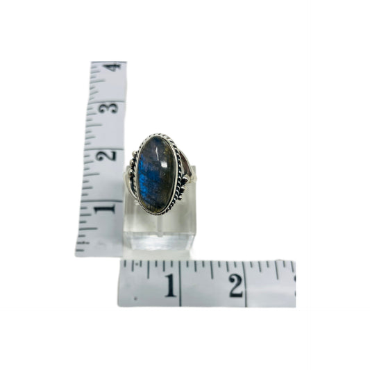 Labradorite Sterling Silver Ring