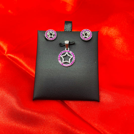 Silver Necklace Set by Gemsilver