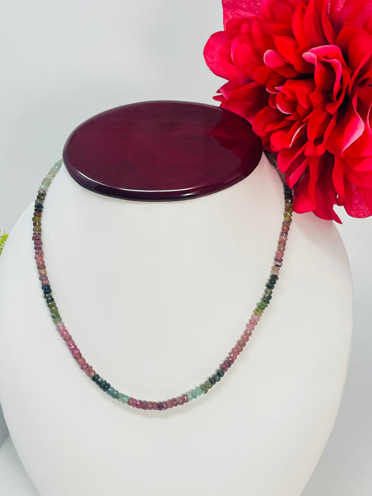 Tourmaline Sterling silver Necklace