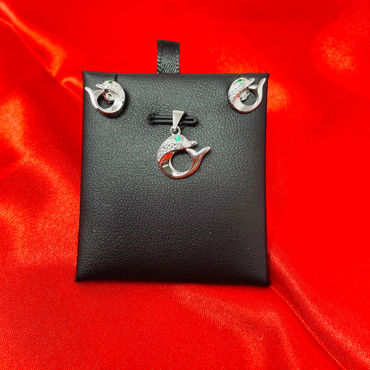 Silver Necklace Set by Gemsilver