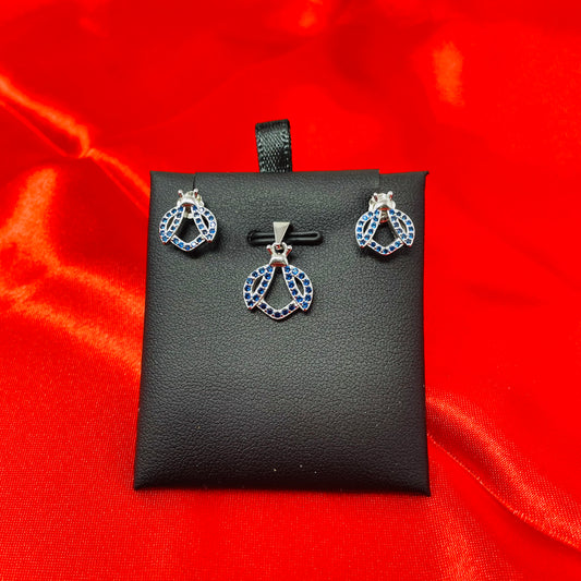 Silver Necklace Set by Gemsilver