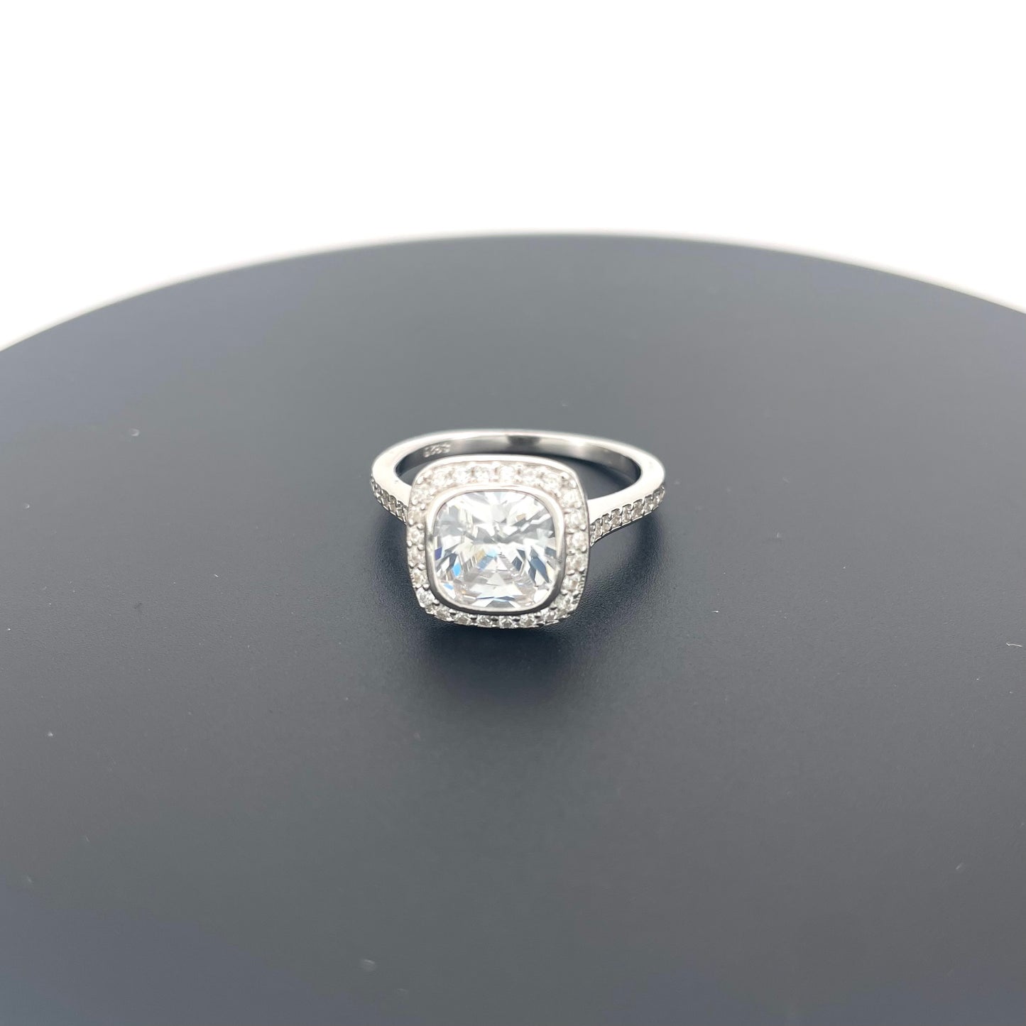 Silver Ring Size 8 by Gemsilver