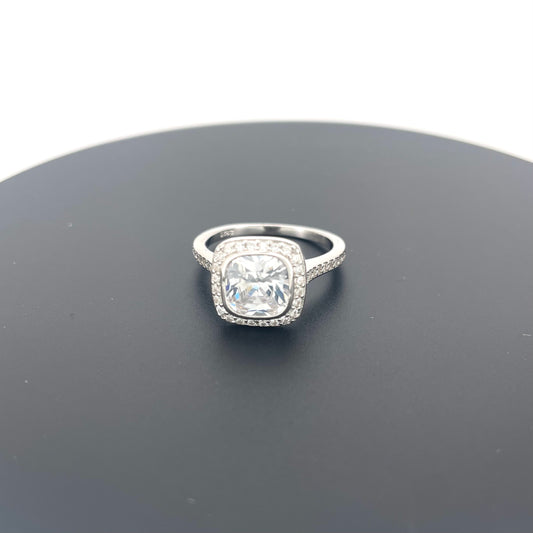 Silver Ring Size 8 by Gemsilver