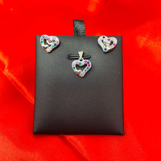 Silver Necklace Set by Gemsilver