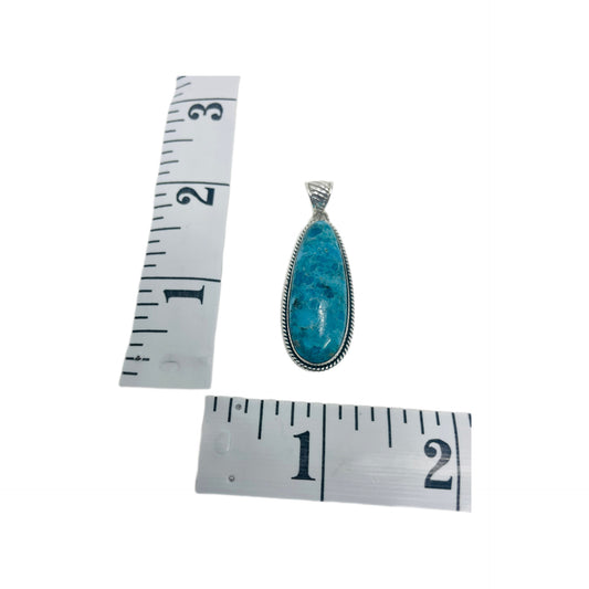 Turquoise Sterling Silver Pendant