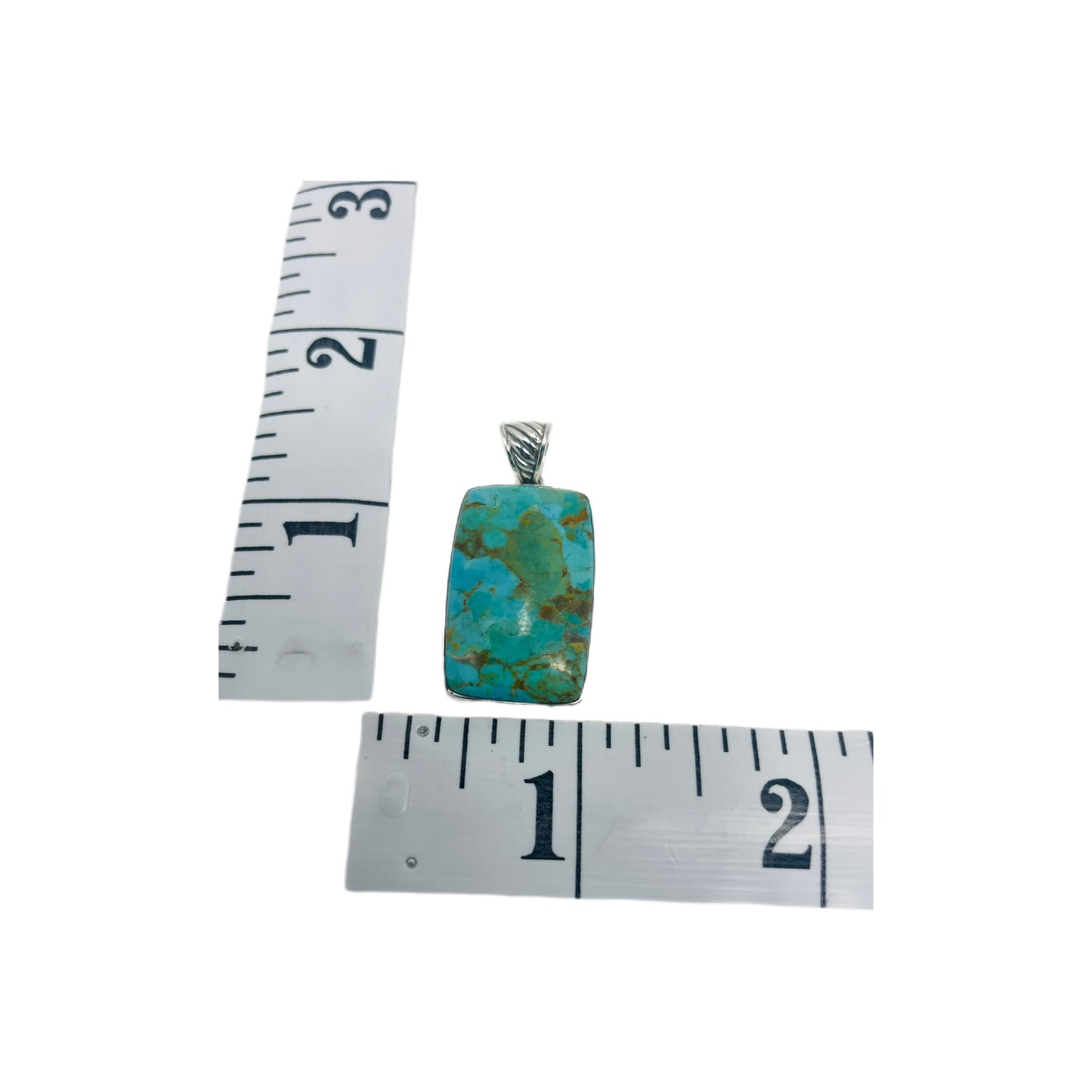 Turquoise Sterling Silver Pendant