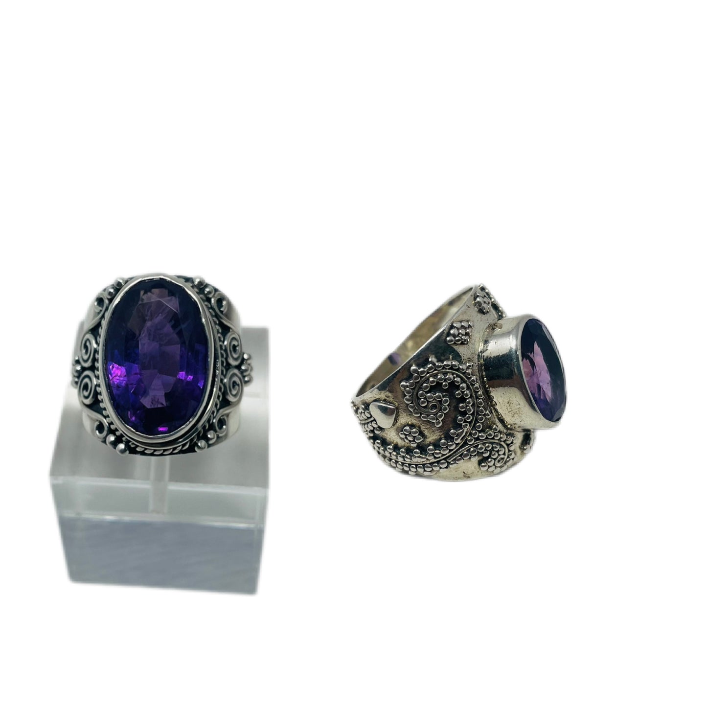 Amethyst Sterling Silver Ring