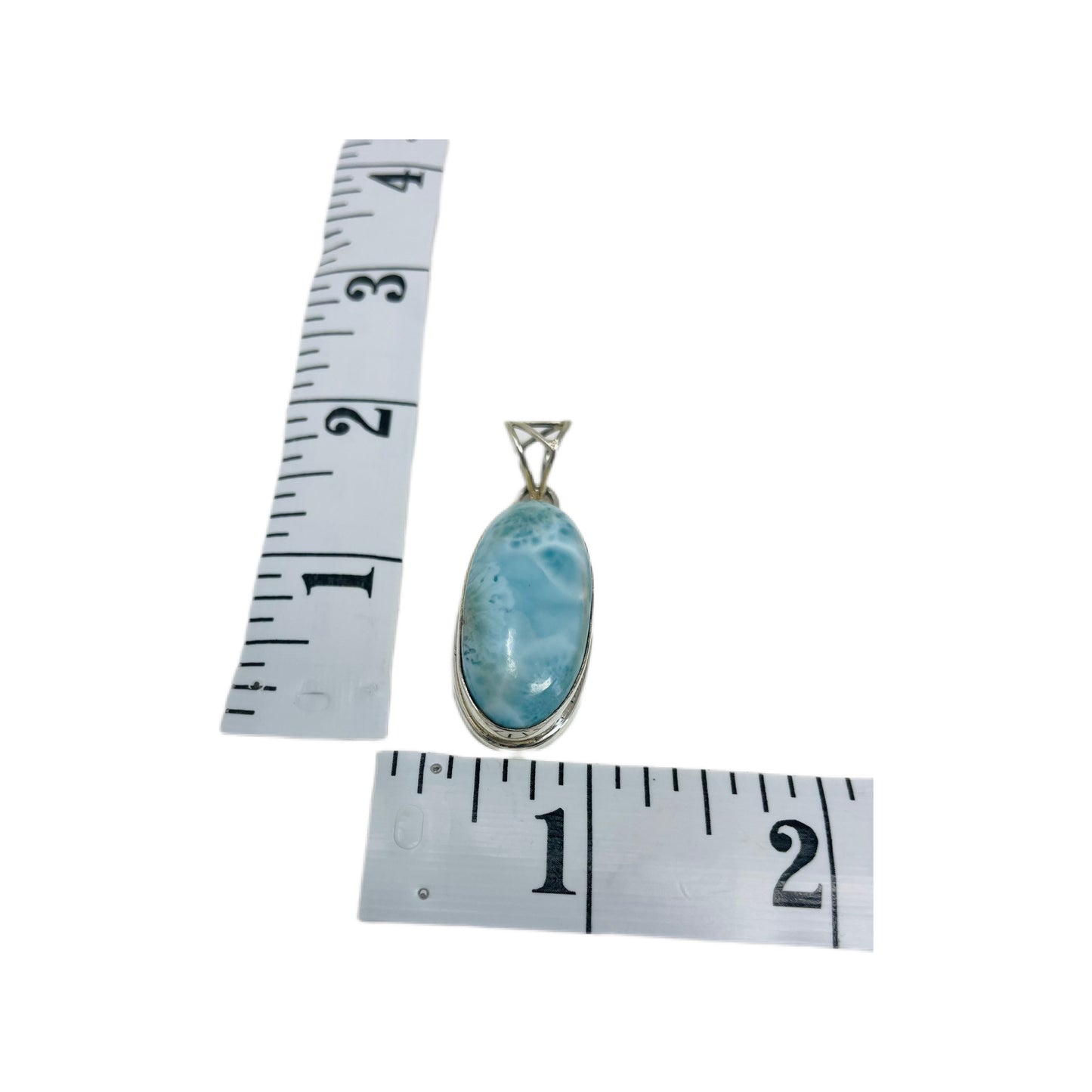 Larimar Sterling Silver Pendant