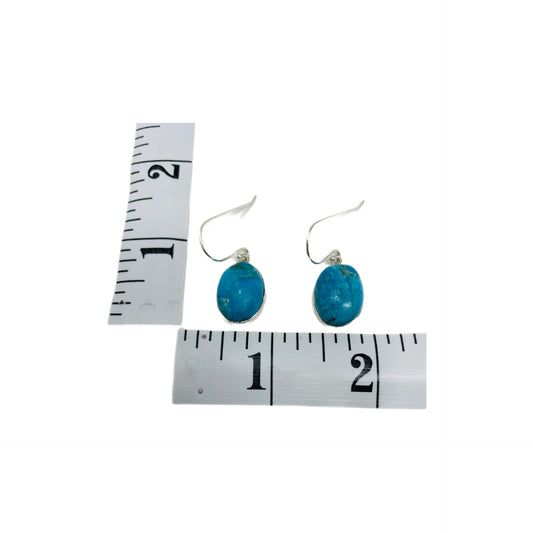 Turquoise Sterling Silver Earrings