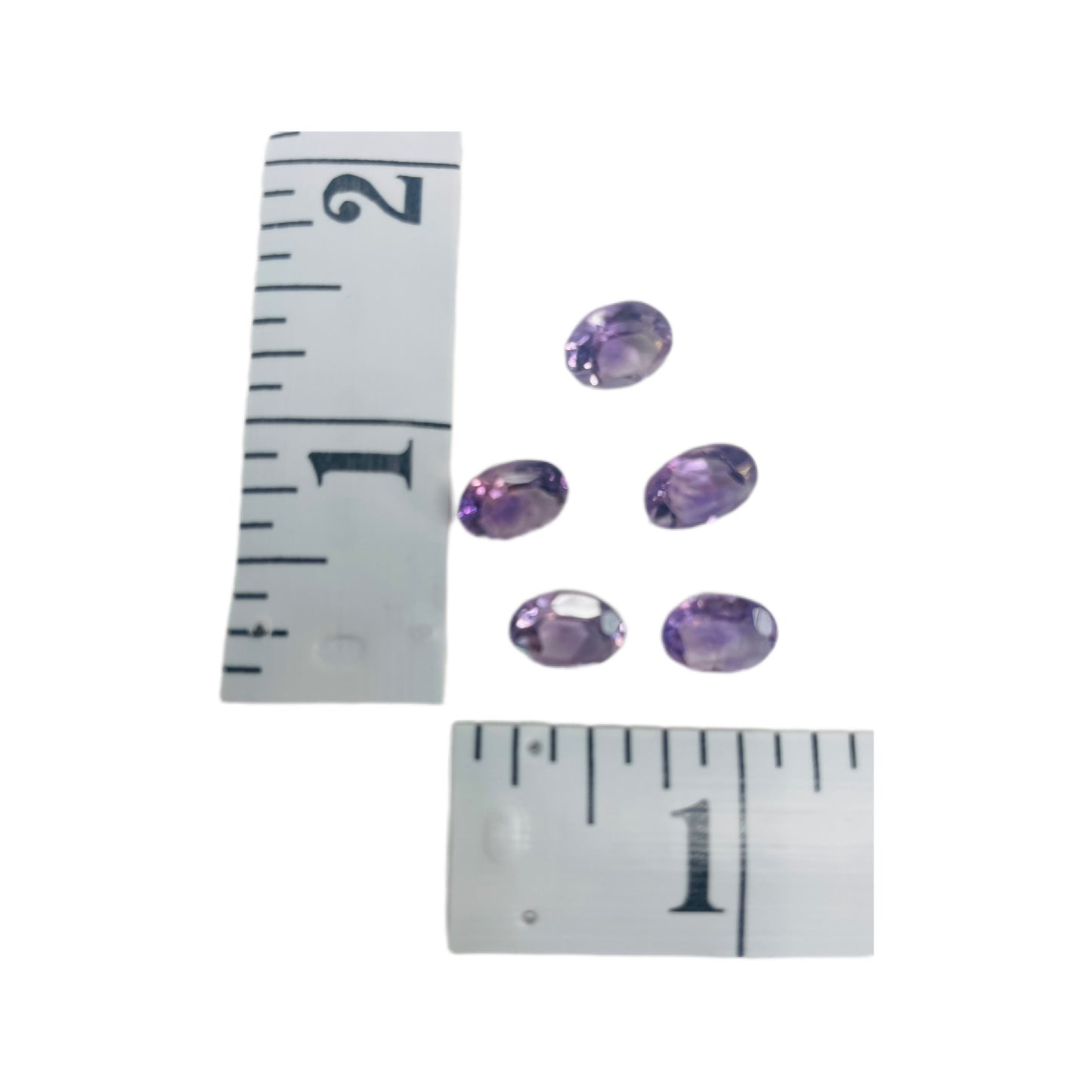 Amethyst gemstone oval