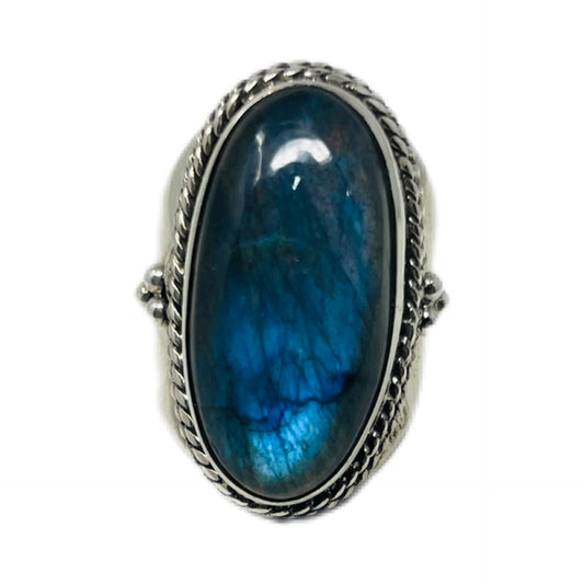 Labradorite Sterling Silver Ring