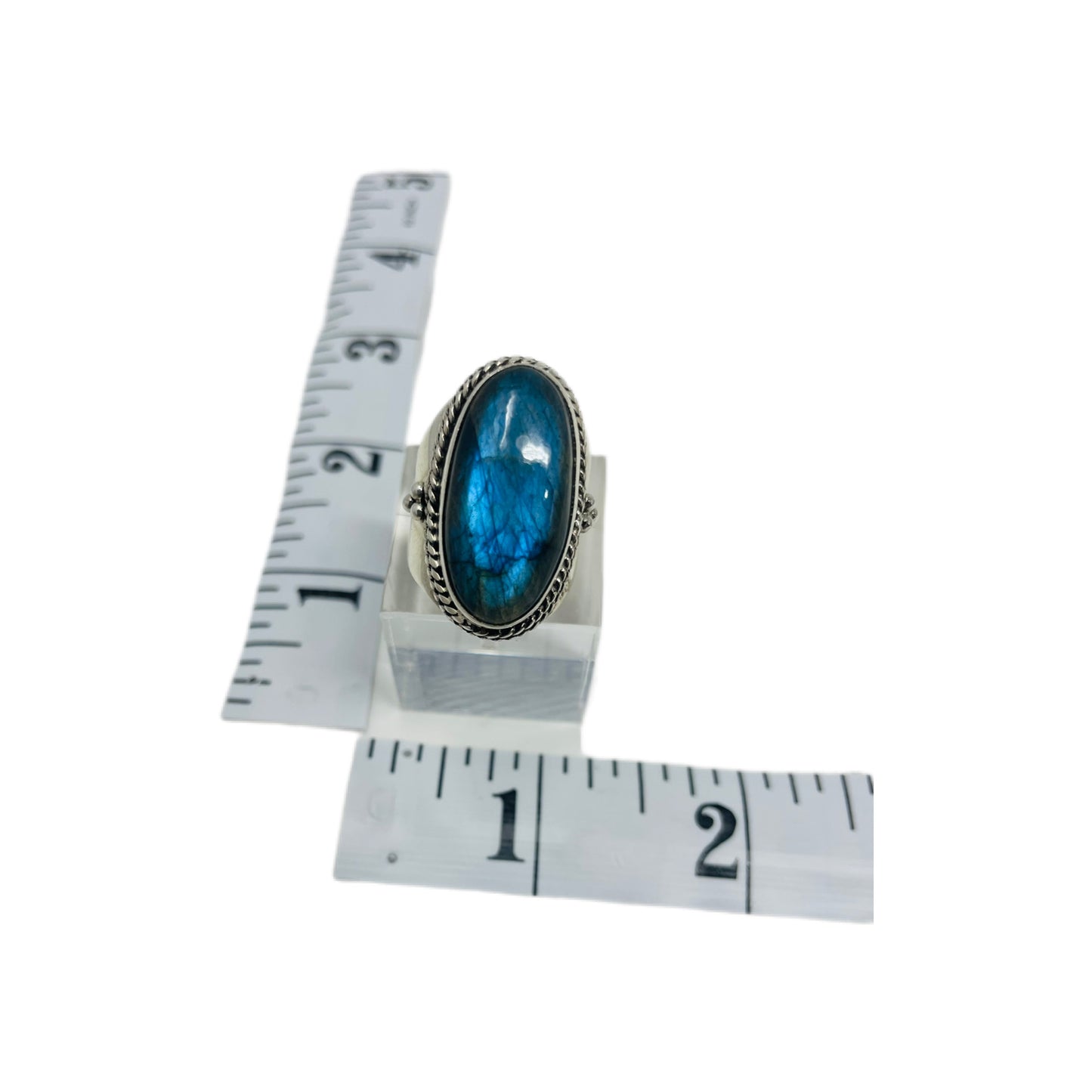 Labradorite Sterling Silver Ring