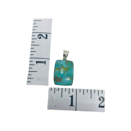 Turquoise Sterling Silver Pendant