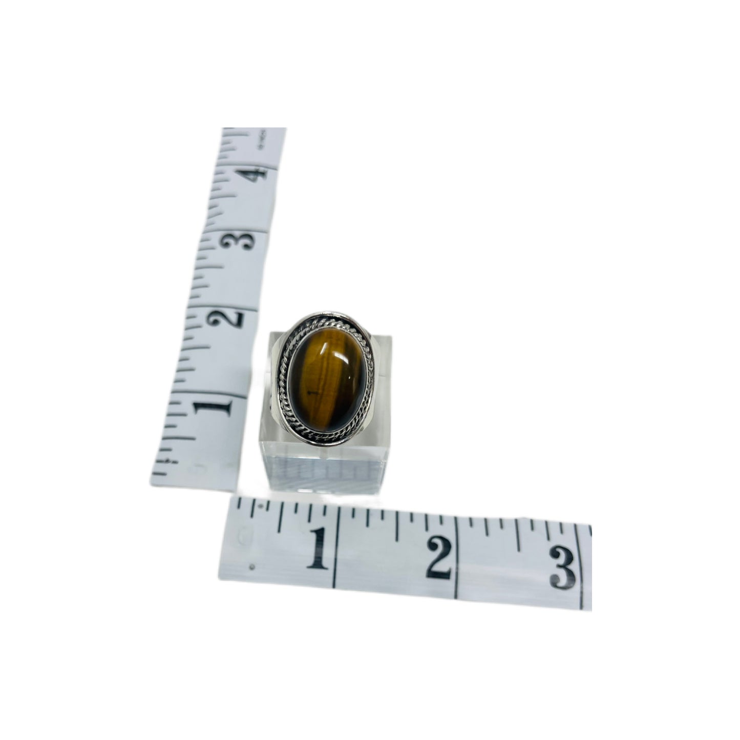 Tiger Eye Sterling Silver Ring