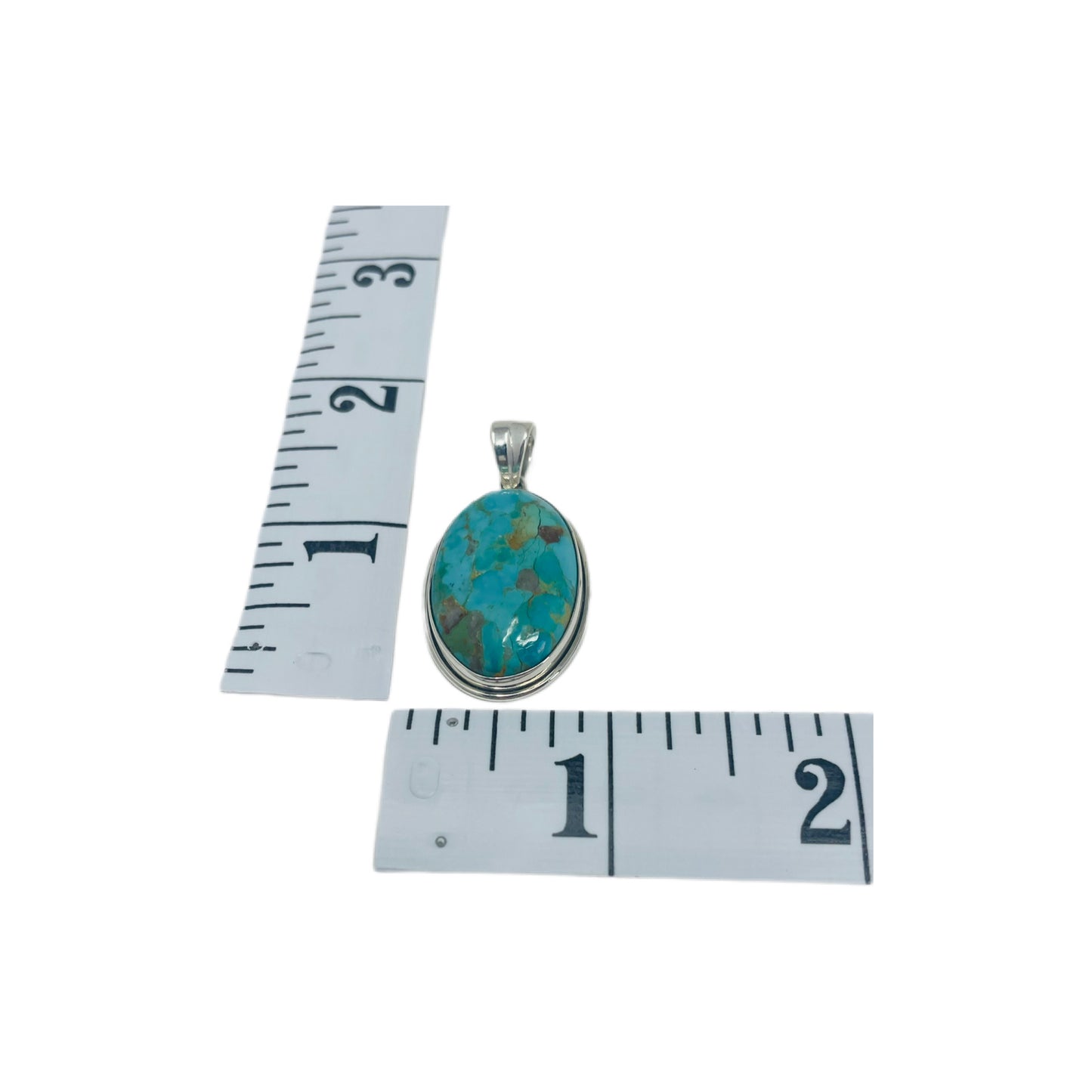 Turquoise Sterling Silver Pendant