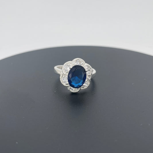Silver Ring Size 7 by Gemsilver