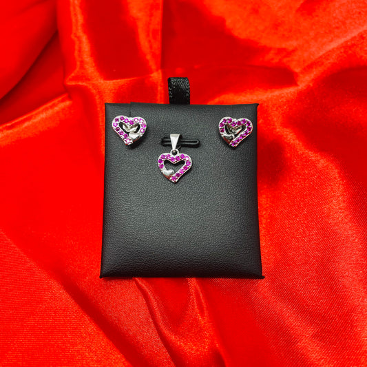 Silver Necklace Set by Gemsilver