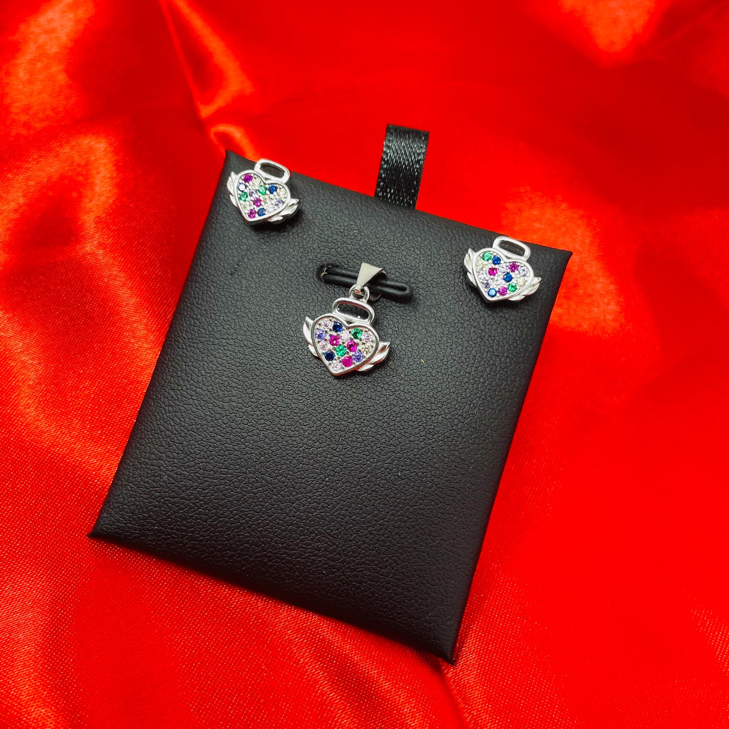 Silver Necklace Set by Gemsilver