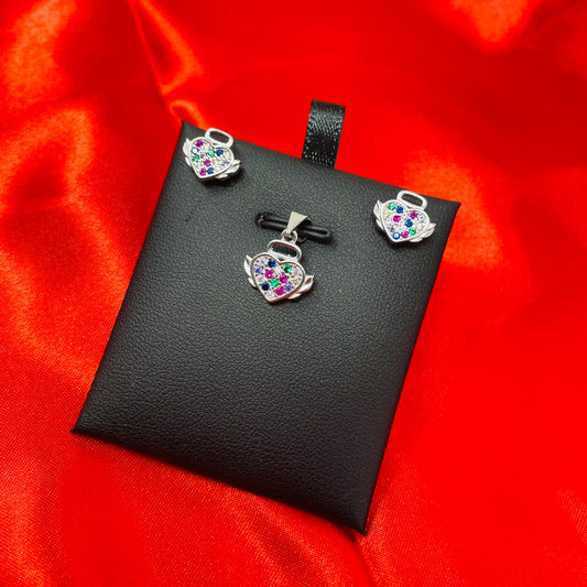 Silver Necklace Set by Gemsilver