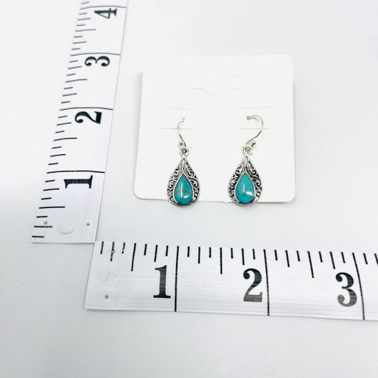 Turquoise Earrings Canada | Sterling Silver | GemSilver