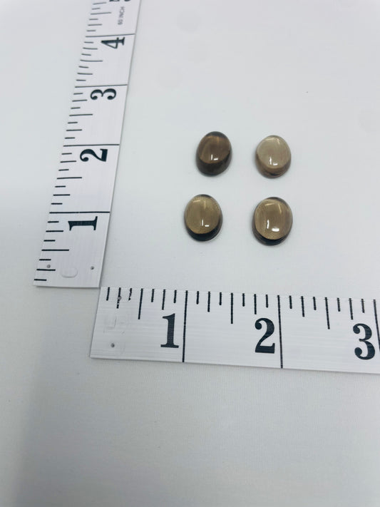 Smoky Quartz Gemstone Oval shape-Oval Shape-12MM X16MM