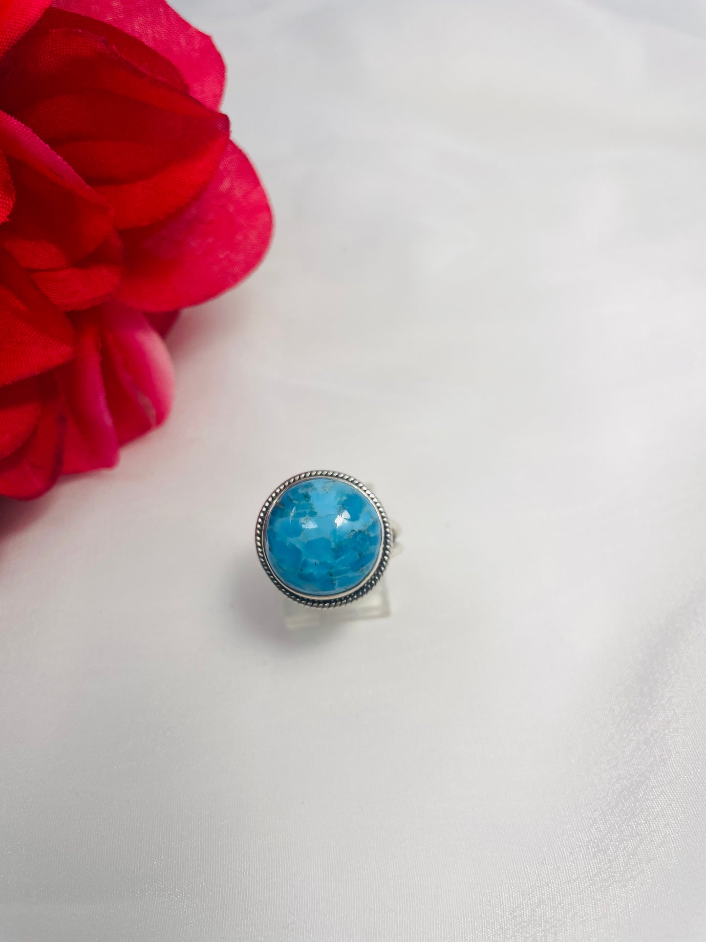 925 Sterling Silver Turquoise Ring