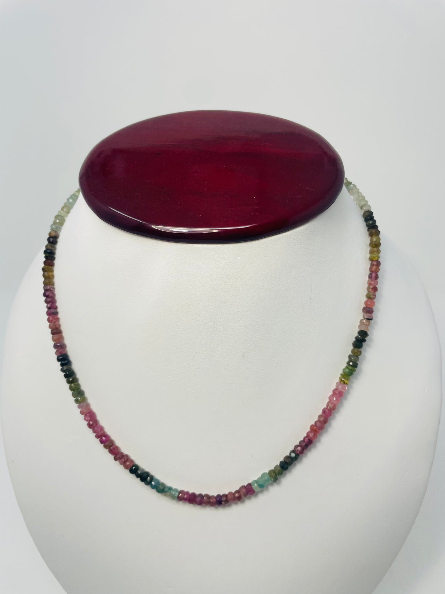 Tourmaline Sterling silver Necklace