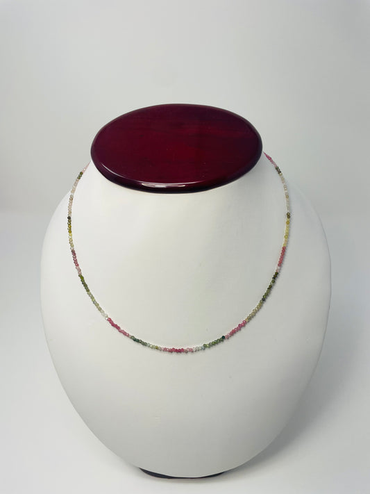 Tourmaline Sterling Silver Necklace